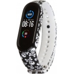 Купити Ремінець для фитнес браслета Armorstandart Xiaomi Mi Band 5 Skulls (ARM57010)