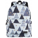 Купити Рюкзак для ноутбука 2E TeensPack Triangles White (2E-BPT6114WT)