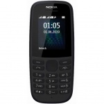 Купити Мобільний телефон Nokia 105 SS 2019 no charger Black (16KIGB01A19)