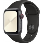 Купити Ремінець Apple Watch 38mm Silicone Case Black