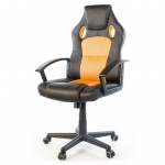 Купити Офісне крісло АКЛАС Анхель PL TILT Чорно-оренжевий (20994) 