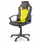 Купити Офісне крісло АКЛАС Анхель PL TILT чорно-салатовий (20999)
