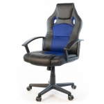 Купити Офісне крісло АКЛАС Анхель PL TILT Чорно-синій (20996) 