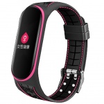 Купити Ремінець для фітнес браслета BeCover Lattice Style Xiaomi Mi Smart Band 5 Pink (705163)