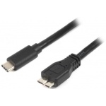 Купити Кабель Cablexpert Premium Type C - Micro USB 1m Black (CCP-USB3-mBMCM-1M)