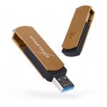 Купити eXceleram 128GB P2 Series Brown-Black USB 3.1 Gen 1 (EXP2U3BRB128)