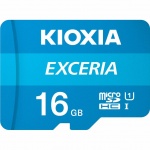 Купити Карта пам'яті Kioxia microSDHC 16Gb M203 Class 10 UHS I U1 + SD adapter (LMEX1L016GG2)