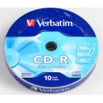 Купити Диск Verbatim CD-R 10шт (43725)