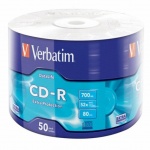 Купити Диск Verbatim CD-R 50шт (43787) 