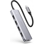 Купити USB-хаб UGREEN CM219 Gray (70336)