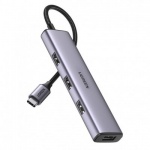 Купити USB-хаб UGREEN CM473 Gray (20841)