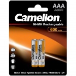 Купити Акумулятор Camelion AAA 600mAh Ni-MH R03 * 2 (NH-AAA600BP2)