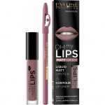 Купити Набір косметики Eveline Cosmetics Oh! My Lips №04 помада + олівець для губ (5901761966701) 