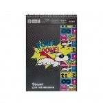 Купити Альбом для малювання Kite Peanuts Snoopy спіраль 30 листів 4 дизайна (SN21-243)