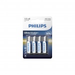 Купити Батарейка Philips AA LR6 Ultra Alkaline 4шт. (LR6E4B/10) 