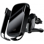 Купити Автотримач + бездротовий зарядний пристрій Baseus Rock-solid Electric Holder Wireless Black (WXHW01-01)