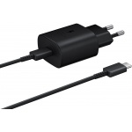Купити Зарядний пристрій Samsung 25W PD3.0 Type-C cable Black (EP-TA800XBEGRU)
