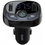Купити FM модулятор Baseus T-Typed Bluetooth MP3/Charger (CCTM-01) Black