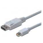 Купити Кабель Digitus miniDisplayPort - DisplayPort 2m White (AK-340102-020-W)