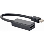 Купити Перехідник Cablexpert miniDisplayPort - HDMI Black (A-mDPM-HDMIF4K-01)