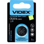 Купити Батарейка VIDEX CR2016 (24232 )