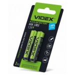 Купити Батарейка VIDEX LR3/AAA 2шт. (25399)
