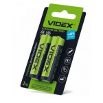 Купити Батарейка VIDEX LR6/AA 2шт. (25400)
