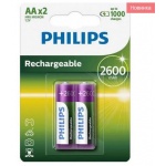 Купити Акумулятор Philips AA MULTILIFE 2600mA 2шт. (R6/AA MULTILIFE 2600/B2)