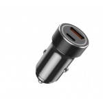 Купити Автомобільний зарядний пристрій Jellico F3 USB+USB-C 3.1A Black