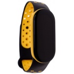 Купити Ремінець для фитнес браслета Climber Xiaomi Mi Band 5/6 Nike Black-Yellow