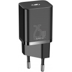 Купити Зарядний пристрій Baseus Super Si Quick Charger 25W Black (CCSP020101)