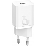 Купити Зарядний пристрій Baseus Super Si Quick Charger 25W White (CCSP020102)