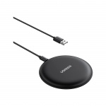 Купити Бездротовий зарядний пристрій Ugreen CD186 Wireless Charging Pad 15W Black (80537)