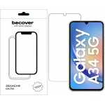 Купити Захисне скло BeCover Samsung Galaxy A34 5G SM-A346 3D Crystal Clear Glass (709257)