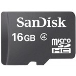 Купити SanDisk MicroSDHC 16GB (card only) (class 4)