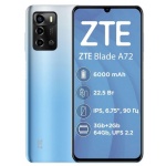 Купити Смартфон ZTE Blade A72 3/64GB Blue