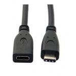 Купити Кабель USB3.1 Type-C M - Type-C F 1.0 м Gen2 20 Gbps 4K 60Hz 100W 5A (B00378)