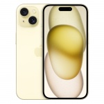 Купити Смартфон Apple iPhone 15 128GB Yellow (MTP23)