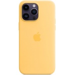 Купити Чохол Apple iPhone 14 Pro Max Silicone Case with MagSafe Sunglow (MPU03)