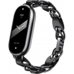 Купити Ремінець для фітнес браслету Xiaomi Mi Band 8 Chain Black (BHR7298CN)