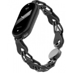 Купити Ремінець для фітнес браслету Armorstandart Chain Wristband Xiaomi Mi Band 8 Black (ARM69921)