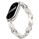 Купити Ремінець для фітнес браслету Armorstandart Chain Wristband Xiaomi Mi Band 8 Silver (ARM69922)