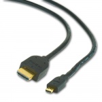 Купити Кабель Cablexpert HDMI - MicroHDMI 3m Black (СС-HDMID-10)