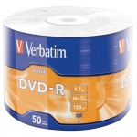 Купити Диск Verbatim DVD-R 50шт (43791) 