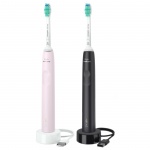 Купити Електрична зубна щітка Philips HX3675/15 Black-Pink
