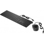 Купити Комплект HP Pavilion Keyboard and Mouse 400 USB Black (4CE97AA)