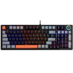 Купити Клавіатура Xtrike Me GK-987 Black-Grey (GK-987GGRUA)