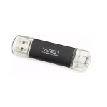 Купити Verico 64Gb Hybrid CLASSIC 3.1 Type-C (1UDOV-TCBK63-NN)