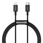 Купити Кабель Baseus Superior Series Fast Charging PD 20W Type-C - Lightning 1m Black (CATLYS-A01)