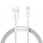 Купити Кабель Baseus Superior Series Fast Charging 2A MicroUSB 1m White (CAMYS-02)